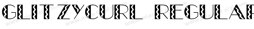 GlitzyCurl Regular字体转换